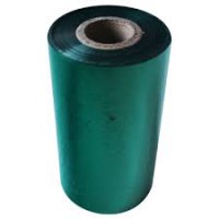 CINTA DE CERA COLOR VERDE DE 110MM X 300 MTS OUT